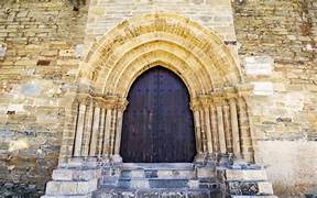 Puerta del Perdón iglesia de Santiago Villafranca del Bierzo